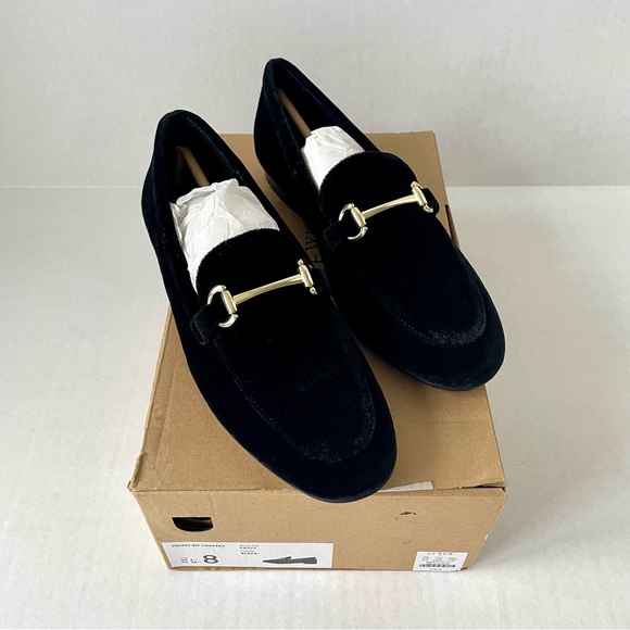 *NIB* J. Crew Velvet Bit Slip-On Loafers / Flats in Black - Picture 8 of 15